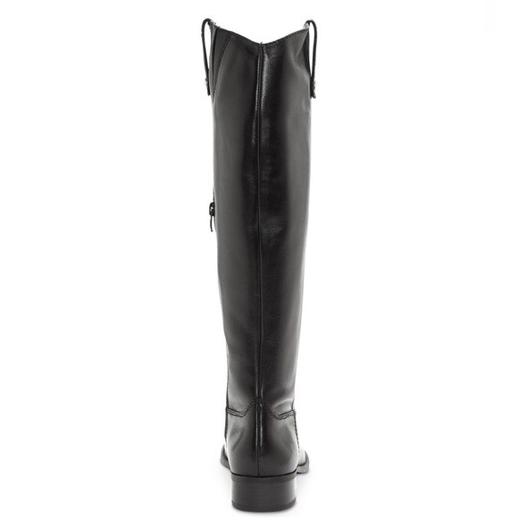 INC Fawne Leather Knee High Boots in Black - Picture 4 of 7